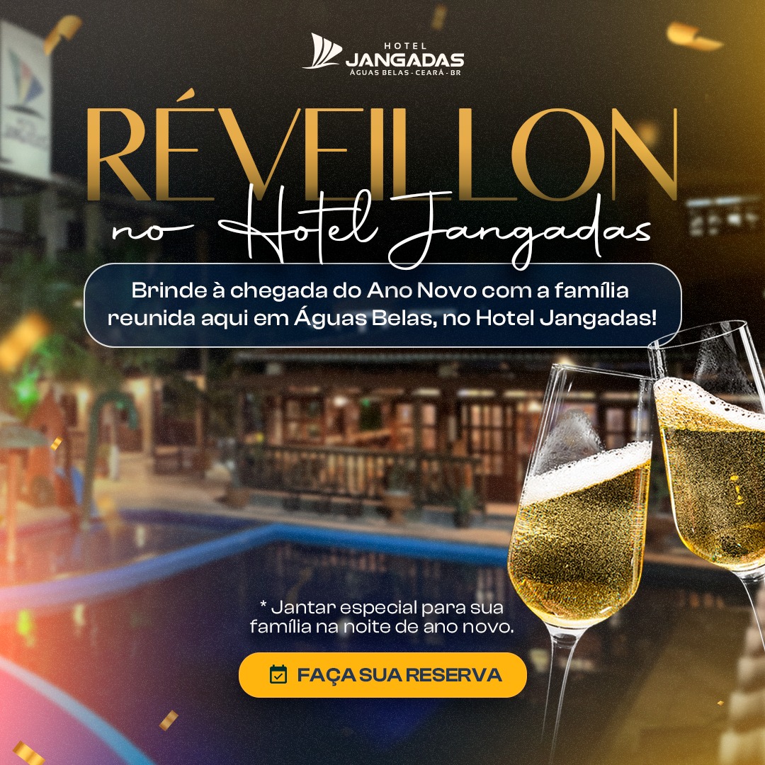 RÉVEILLON DA ALEGRIA 2027 HOTEL JANGADAS